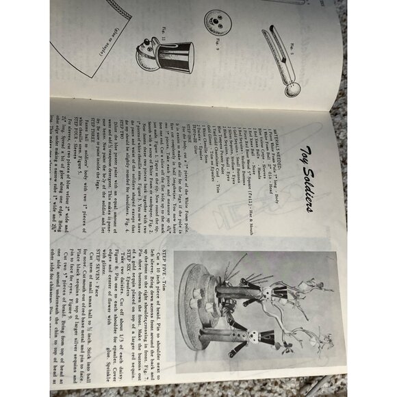 Vintage 1966 Christmas Styrofoam Projects Booklet - Picture 7 of 16
